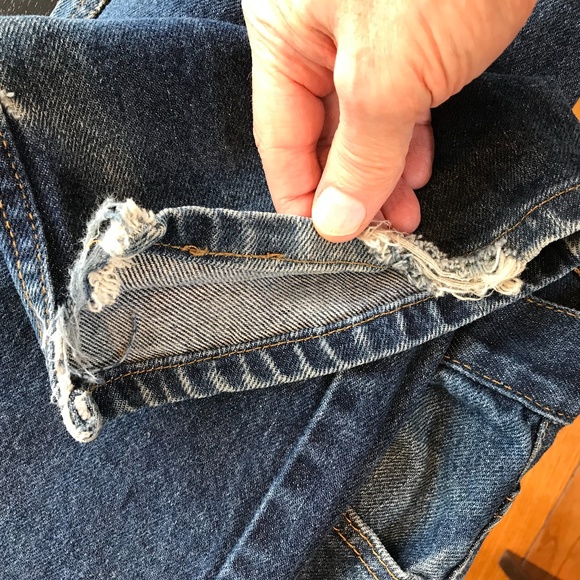 LEVI'S 505 MEN'S BLUE DENIM, REGULAR FIT, STRAIGHT LEG, SIZE:  32 X 32 - Picture 8 of 8